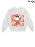 80’s Cincinnati Bengals x Snoopy Sweatshirt (Size S) - Sweaters and Hoodies