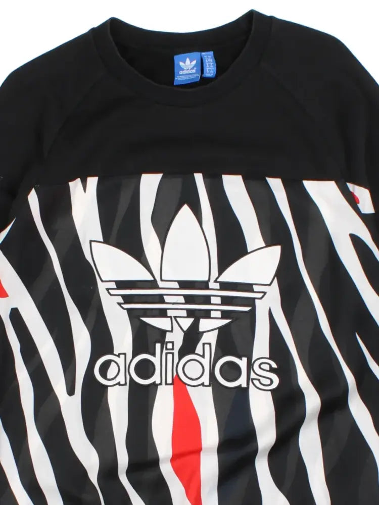 Adidas Zebra Print Jumper (Size M) - Sweaters and Hoodies