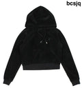 Juicy Couture Y2K Velour Hoodie (Size S) - Sweaters and Hoodies