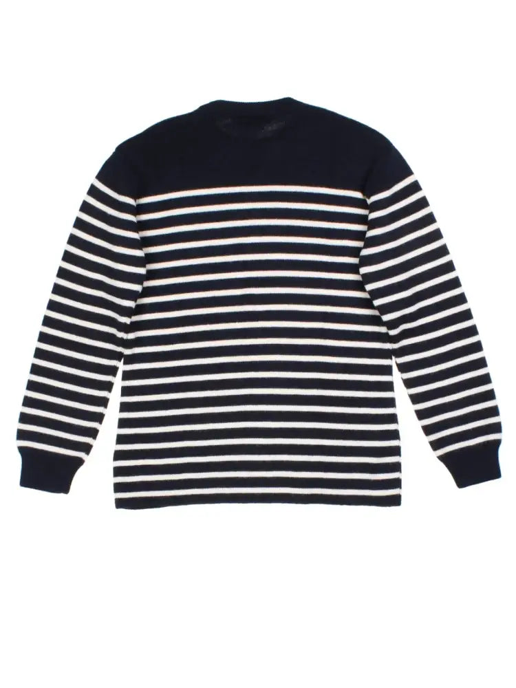 Lacoste Striped Jumper (Size M) - Knitwear