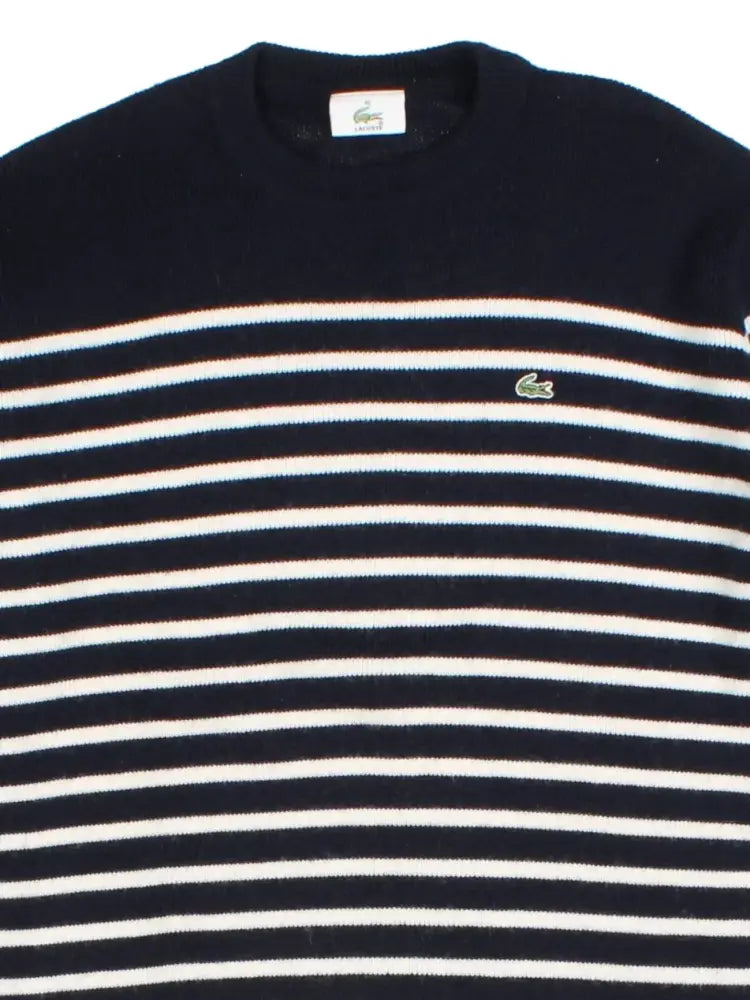 Lacoste Striped Jumper (Size M) - Knitwear