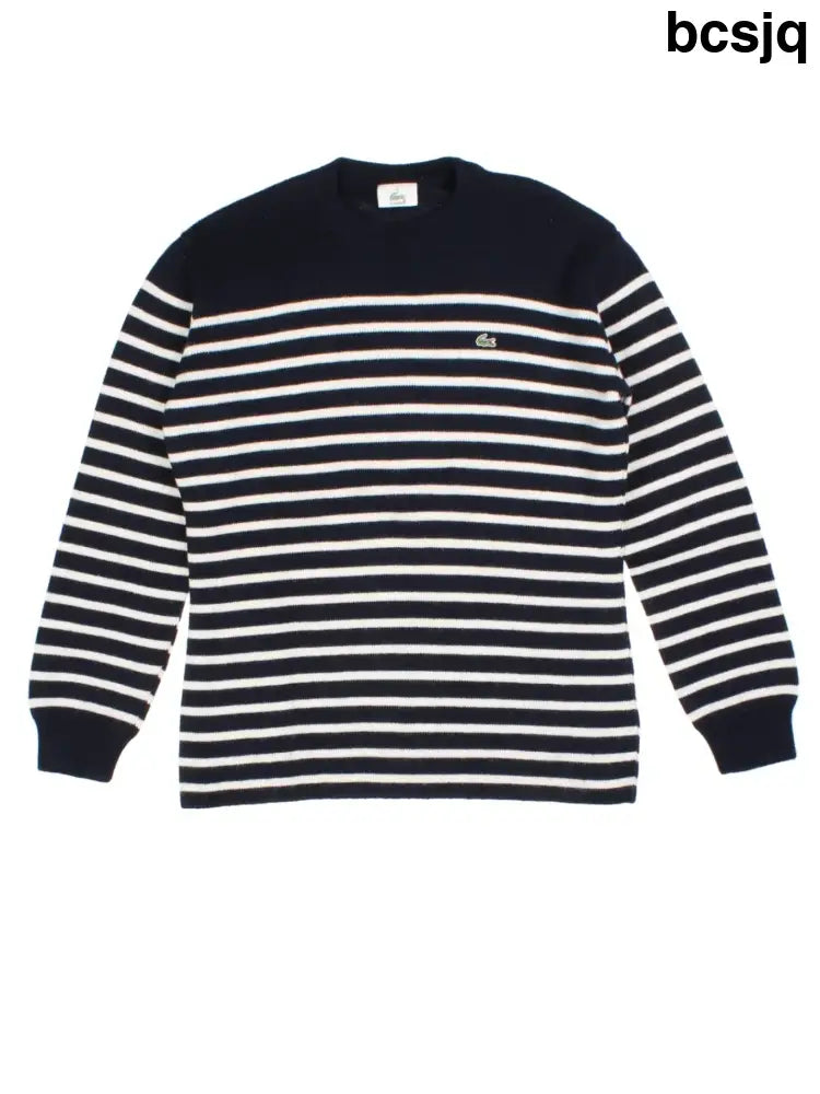 Lacoste Striped Jumper (Size M) - Knitwear