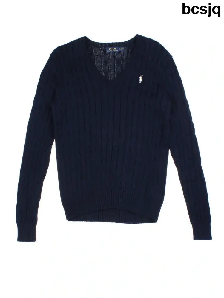 Ralph Lauren Cable Knit Jumper (Size M) - Knitwear