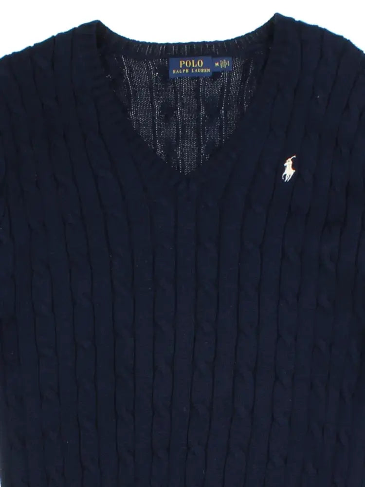 Ralph Lauren Cable Knit Jumper (Size M) - Knitwear