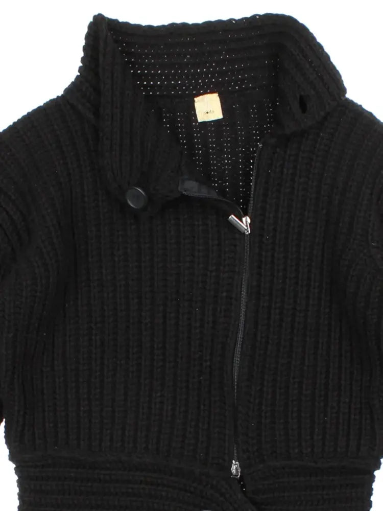 Y2K Funnel Neck Cardigan (Size XS) - Knitwear