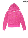 Y2K Juicy Couture Velour Hoodie (Size S) - Sweaters and Hoodies