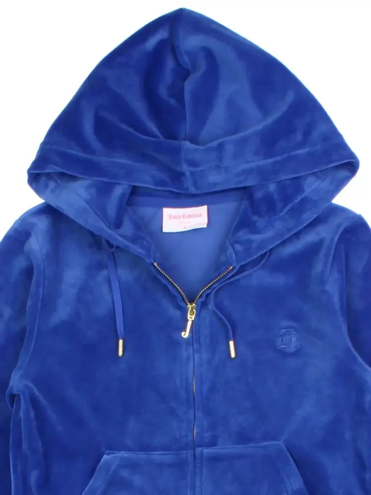 Y2K Juicy Couture Velour Hoodie (Size S) - Sweaters and Hoodies