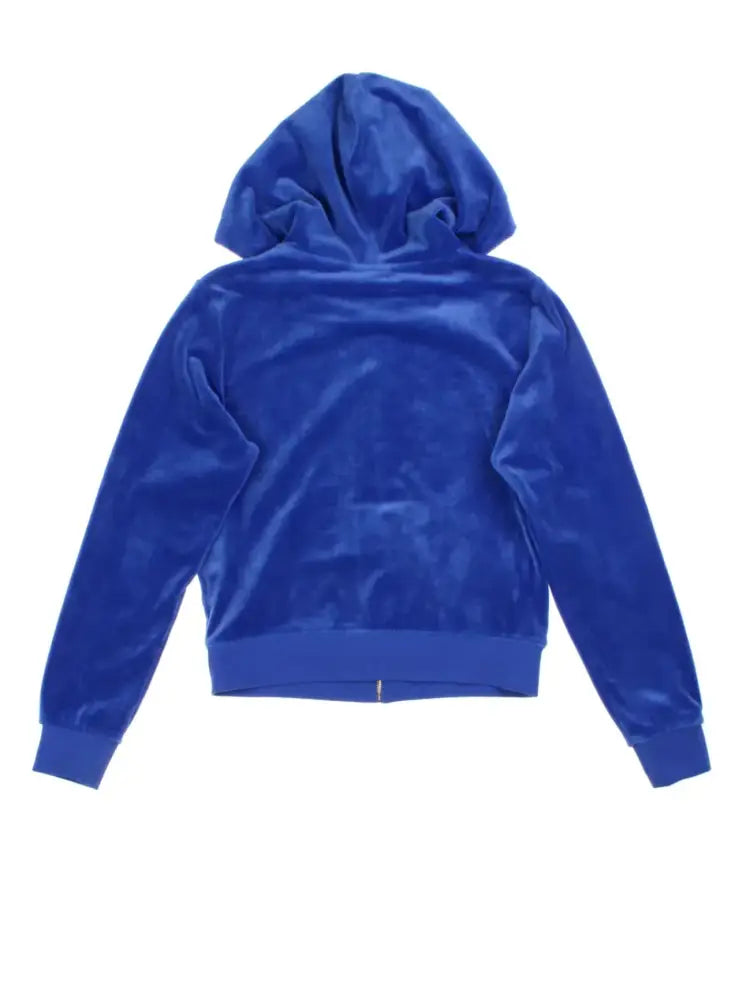 Y2K Juicy Couture Velour Hoodie (Size S) - Sweaters and Hoodies