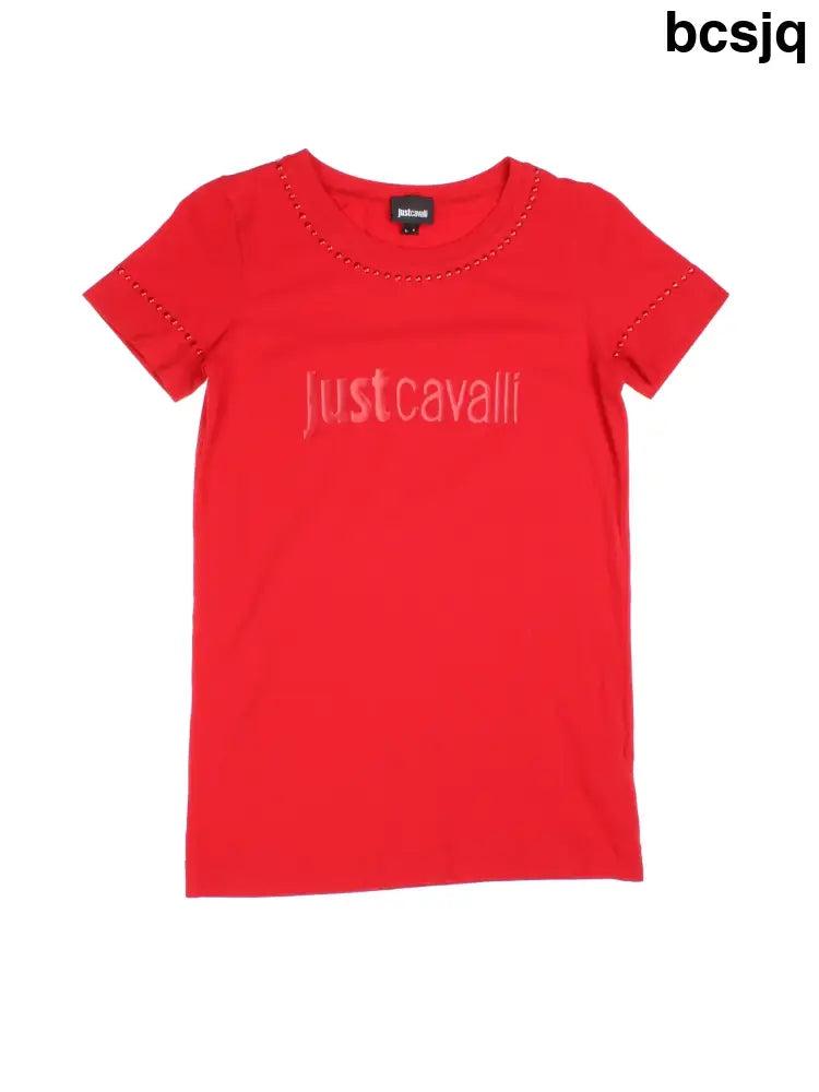 Y2K Just Cavalli T-Shirt (Size XXS) - T-Shirts